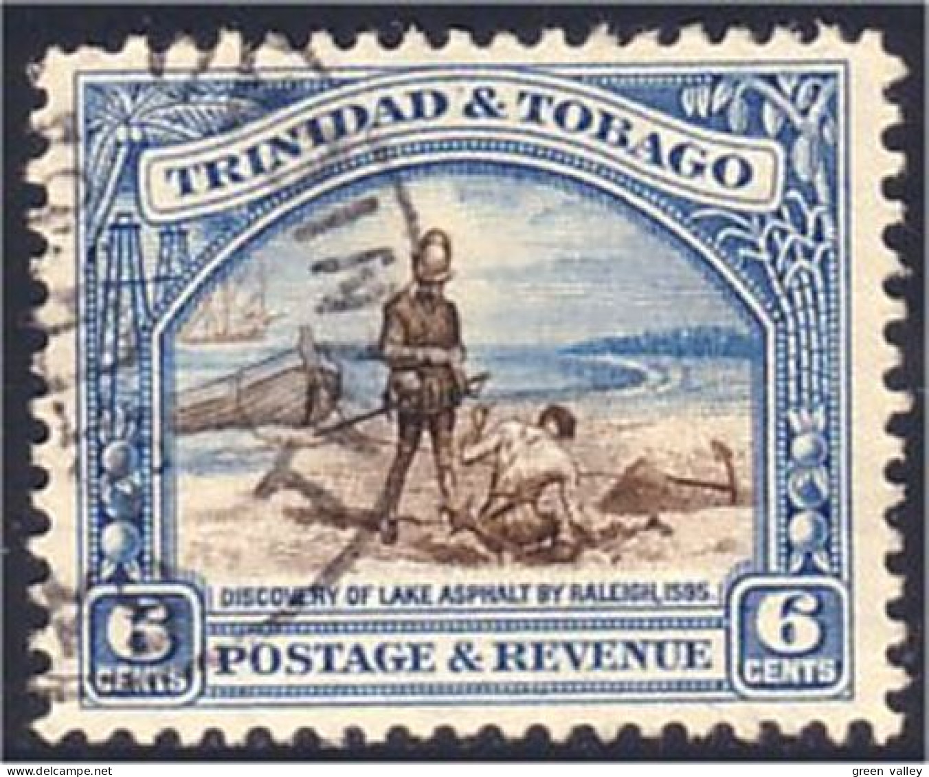 868 Tobago Trinidad Lake Asphalt (TOB-47) - Trindad & Tobago (1962-...)