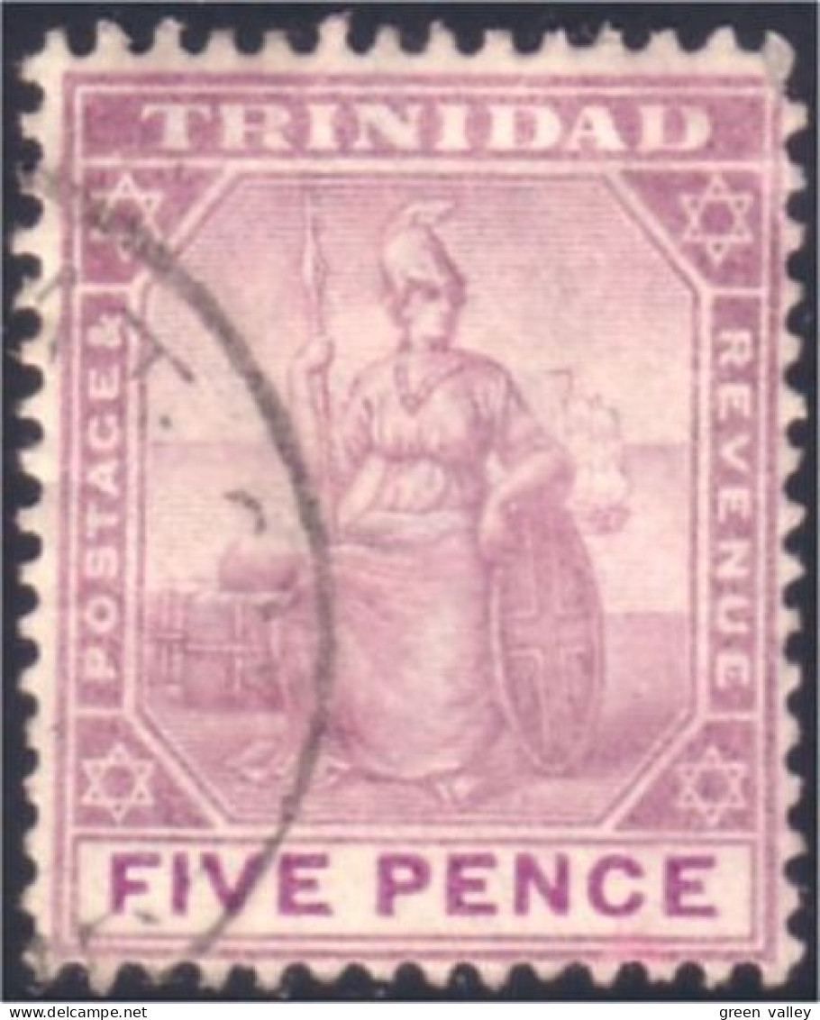 868 Trinité Tobago Britannia Five Pence (TOB-28) - Trinidad En Tobago (1962-...)