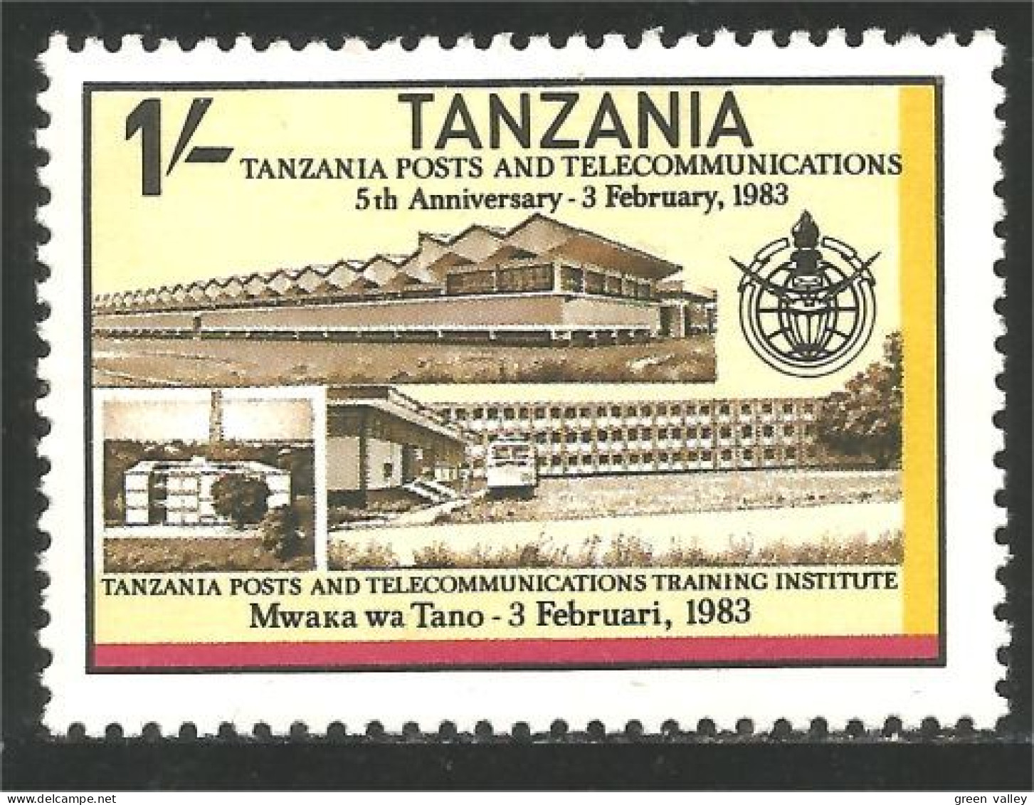 866 Tanzania Post Telecommunications Training Institute MNH ** Neuf SC (TZN-145) - Tanzania (1964-...)