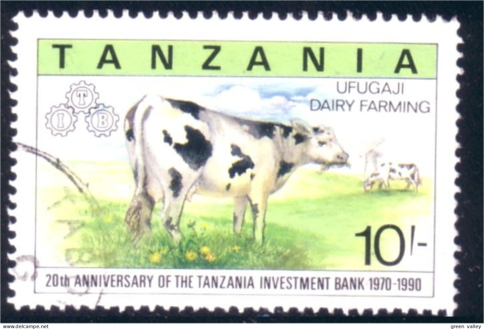 866 Tanzania Vache Cow Beef Boeuf Dairy Elevage Laitier (TZN-110) - Kühe