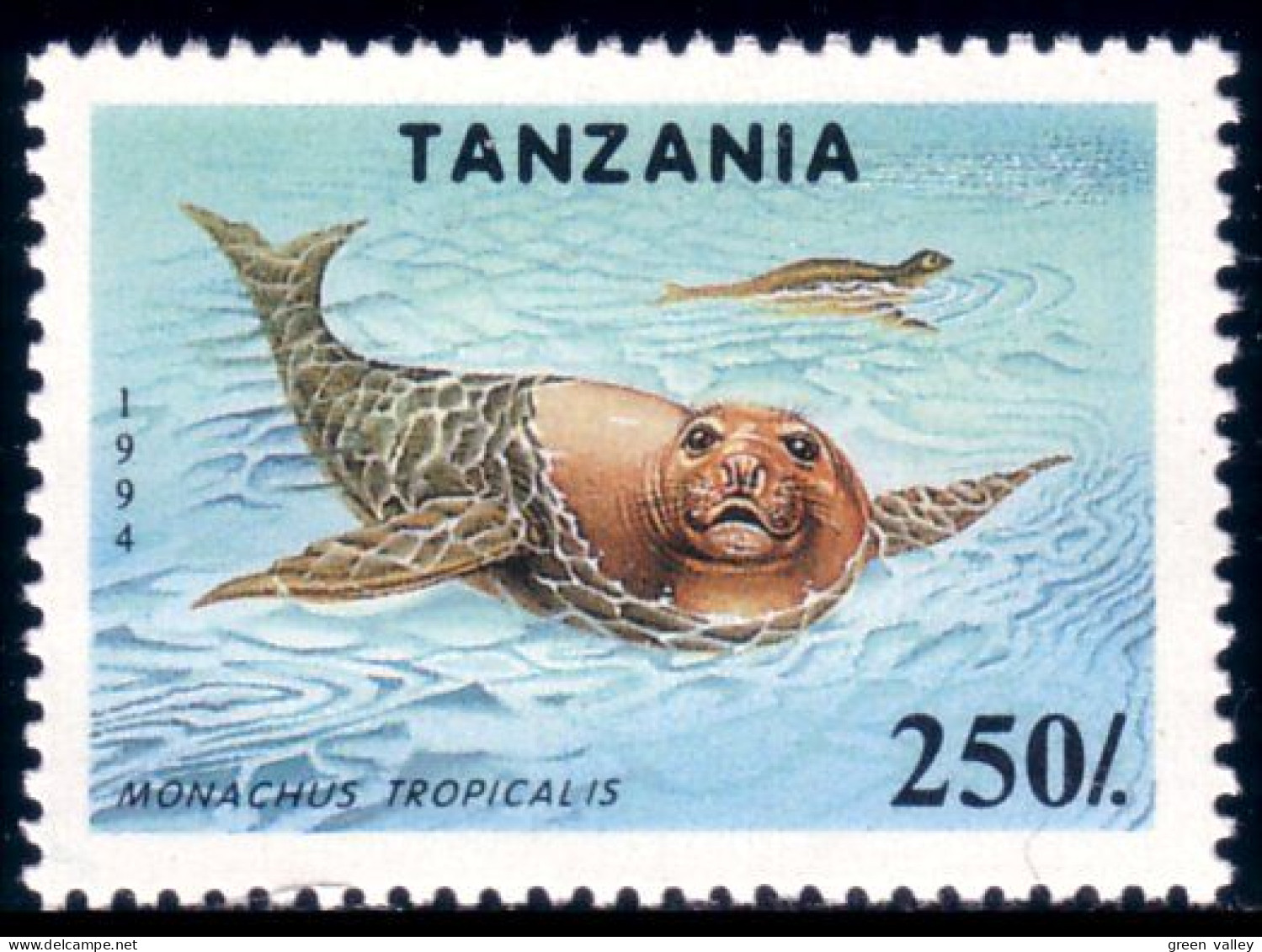 866 Tanzania Phoque Seal MNH ** Neuf SC (TZN-79a) - Tanzania (1964-...)