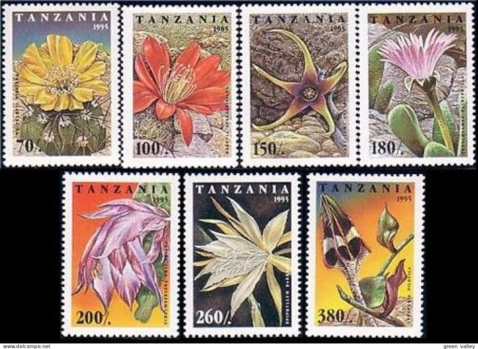 866 Tanzania Wild Flowers Fleurs Sauvages MNH ** Neuf SC (TZN-27b) - Other & Unclassified
