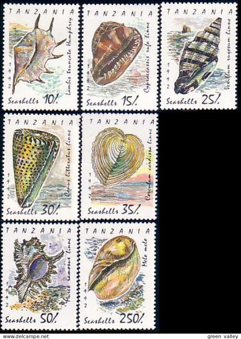 866 Tanzania Coquillages Sea Shells Snails Escargots MNH ** Neuf SC (TZN-5) - Tanzania (1964-...)