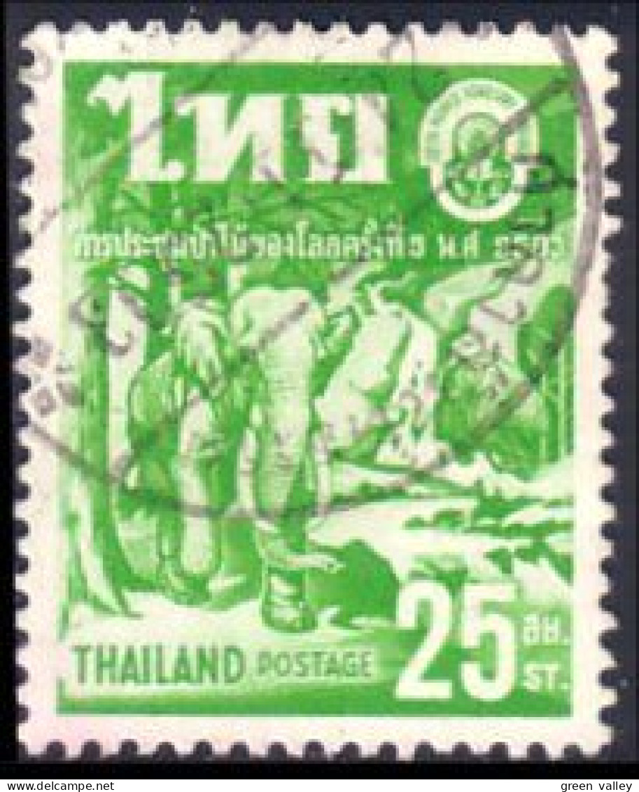 858 Thailand Elephant Elefant Elefante Olifant Norsu (THA-80) - Olifanten