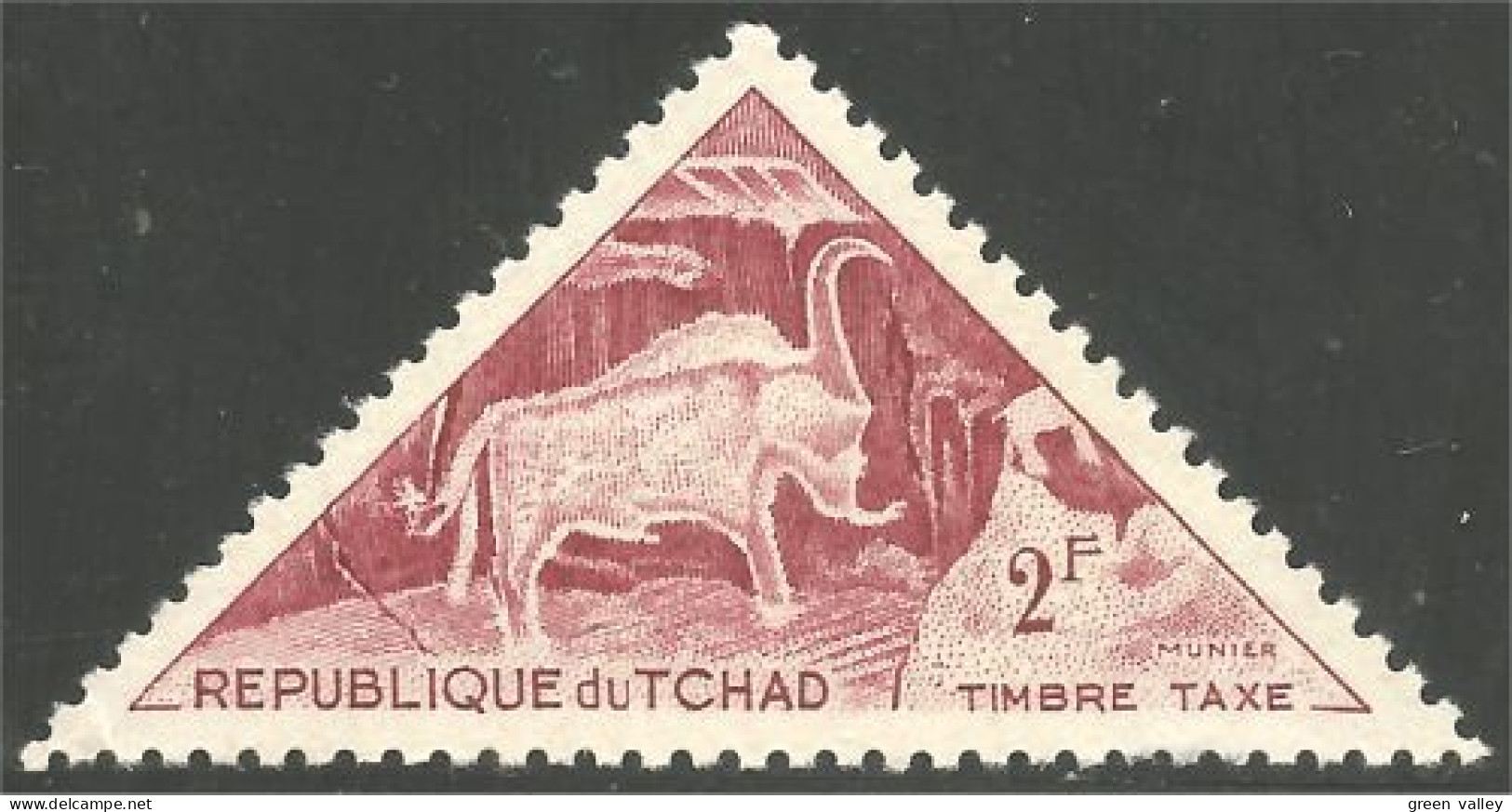 855 Tchad Elephant Olifant Elefante MNH ** Neuf SC (TCD-53) - Elefantes