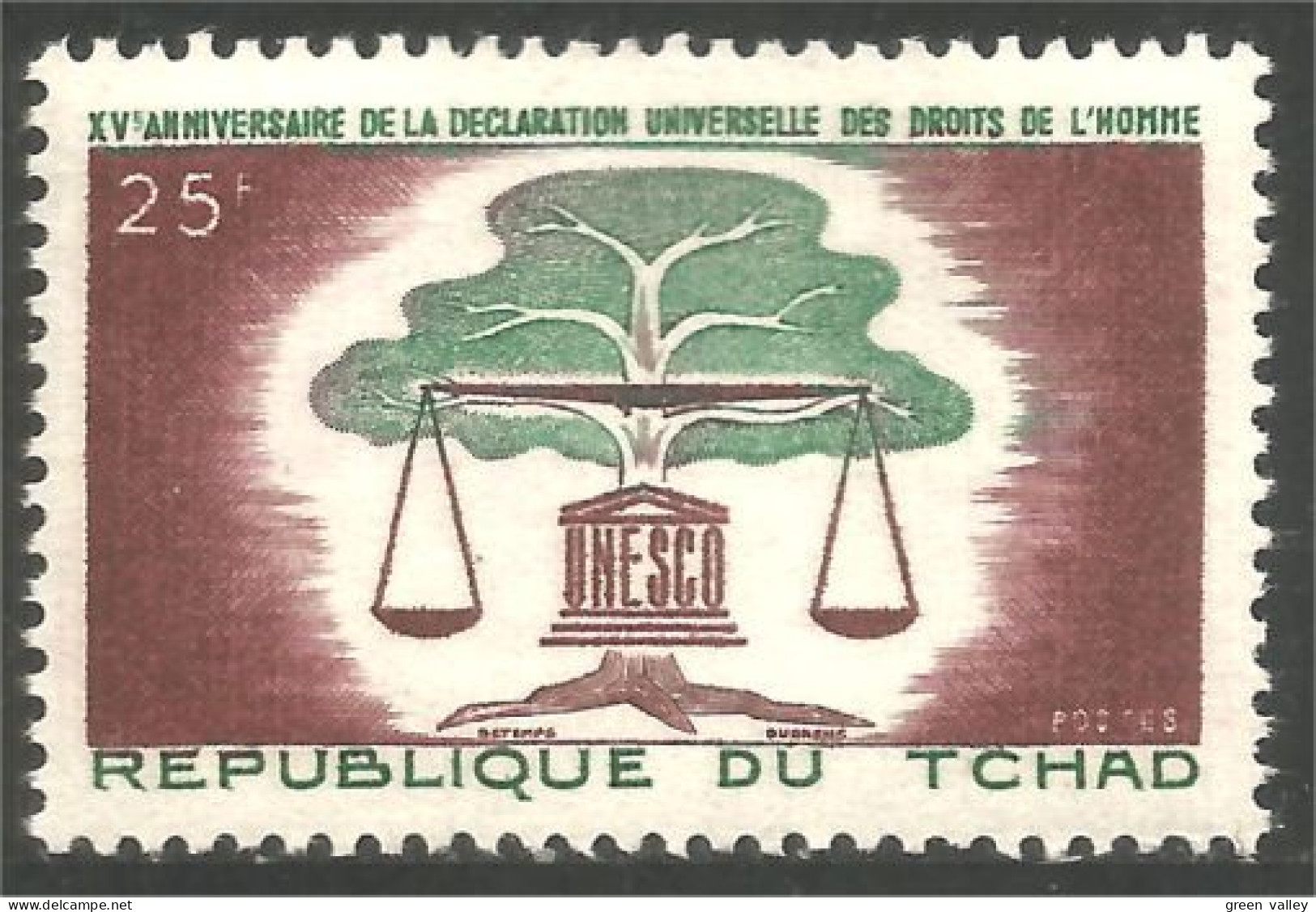 855 Tchad Unesco MNH ** Neuf SC (TCD-33) - UNESCO