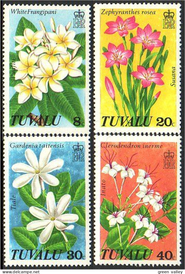 892 Tuvalu Flowers Fleurs MNH ** Neuf SC (TUV-11) - Other & Unclassified