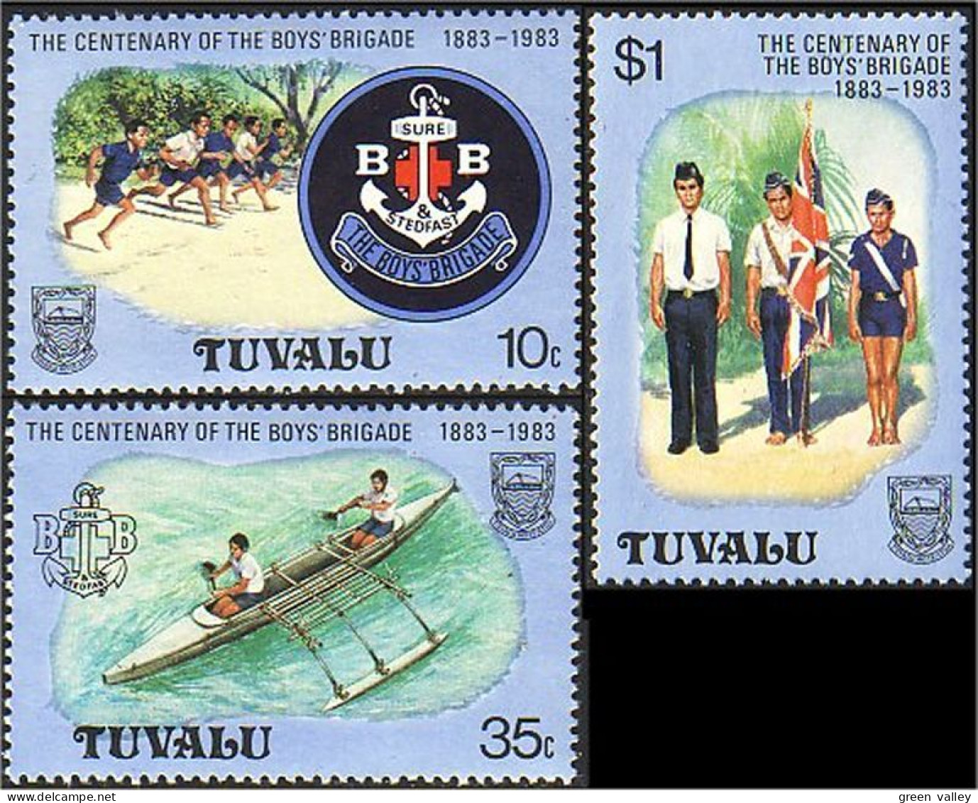 892 Tuvalu Boys Brigade MNH ** Neuf SC (TUV-21b) - Tuvalu