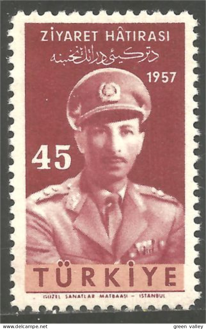 890 Turquie Zahir Shah Roi King Afghanistan MH * Neuf CH (TUR-62) - Ungebraucht