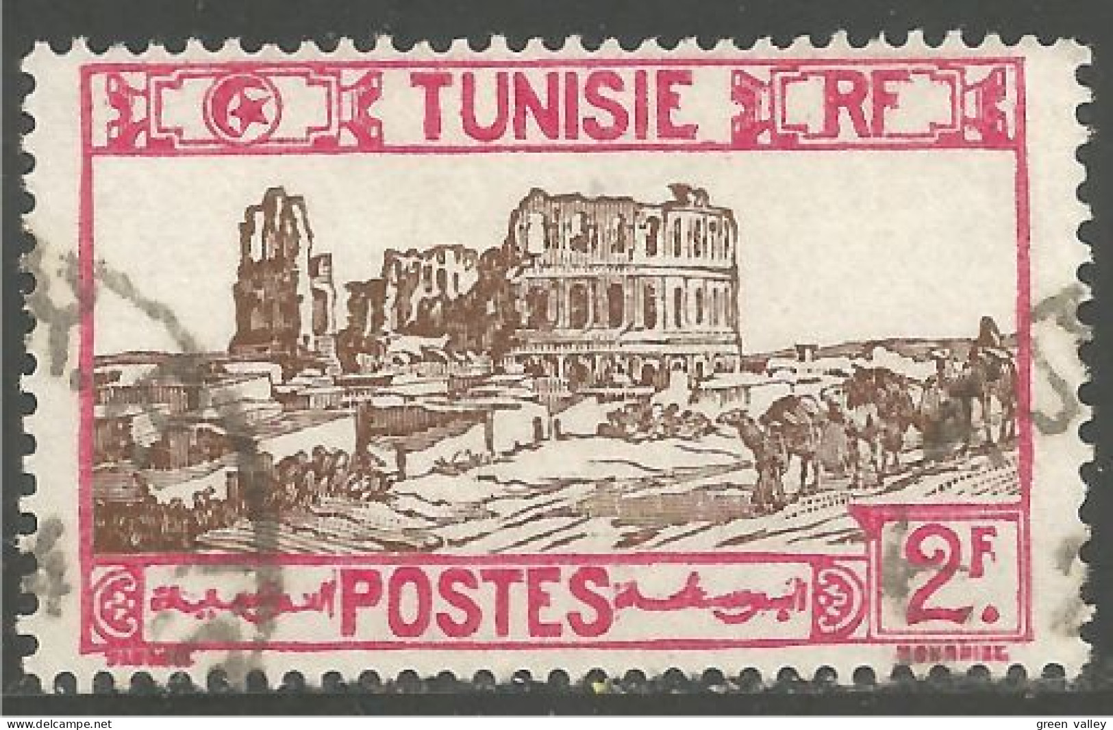 888 Tunisie 2f (TUN-126) - Used Stamps