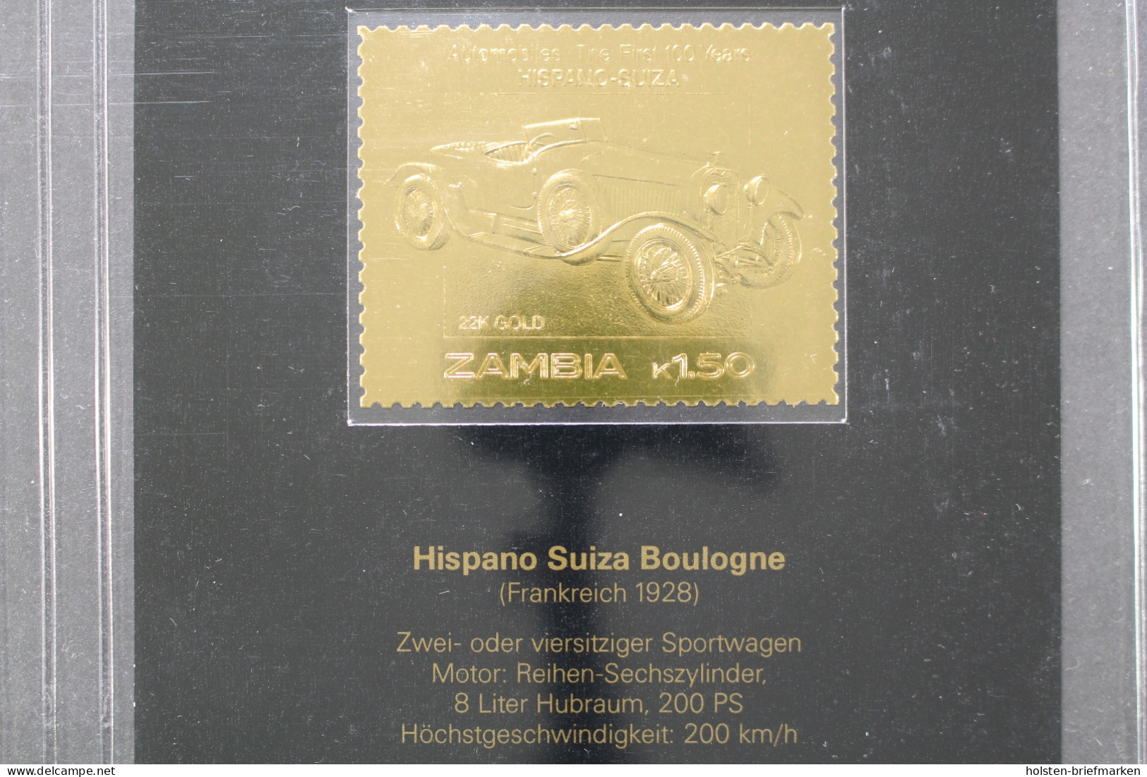 Sambia, MiNr. 380, Hispano Suiza Boulogne, Postfrisch - Sonstige - Afrika