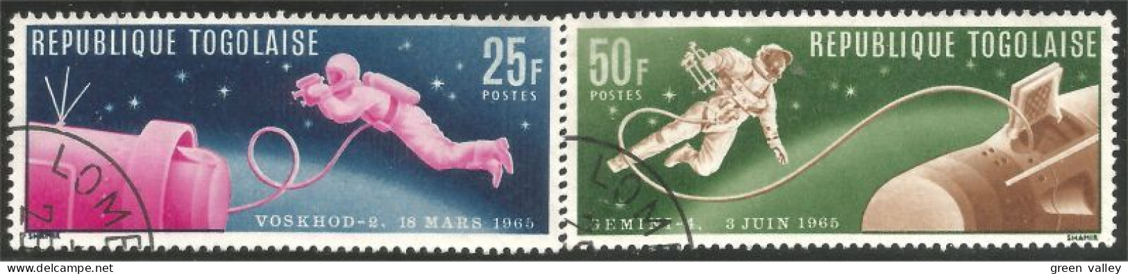 870 Togo Space Exploration Espace Voskhok Gemini (TGO-163a) - Togo (1960-...)