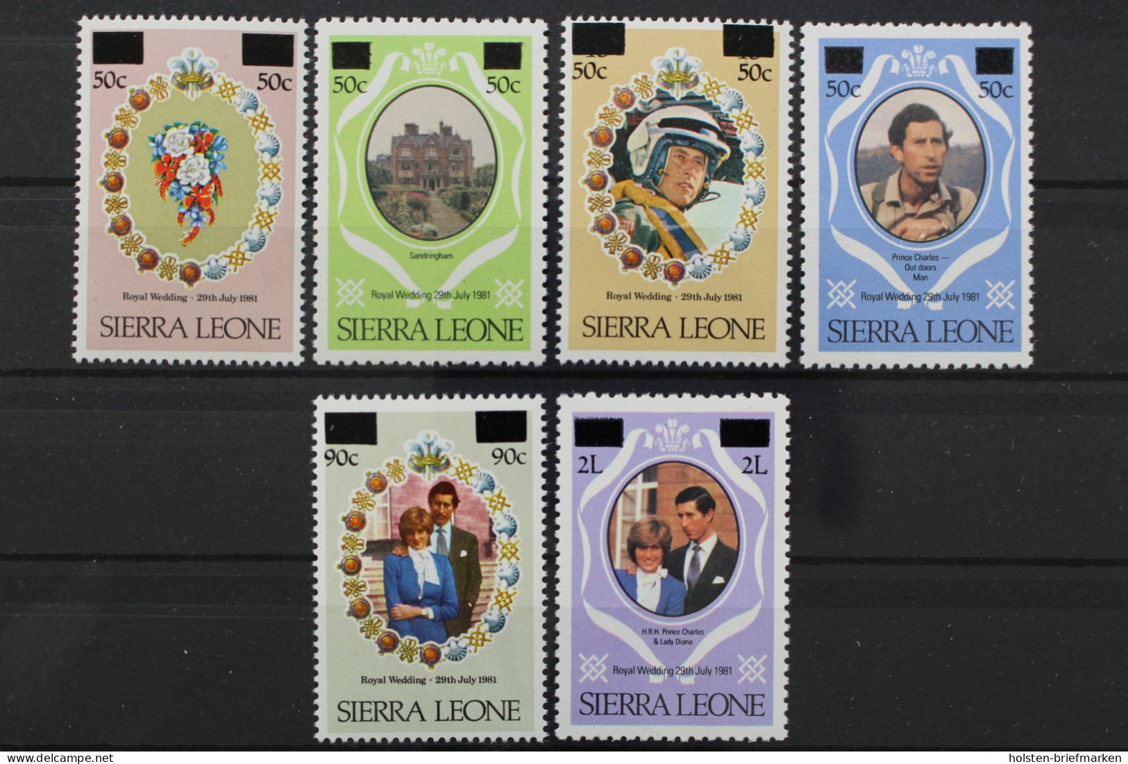 Sierra Leone, MiNr. 658-664, Postfrisch - Sierra Leone (1961-...)