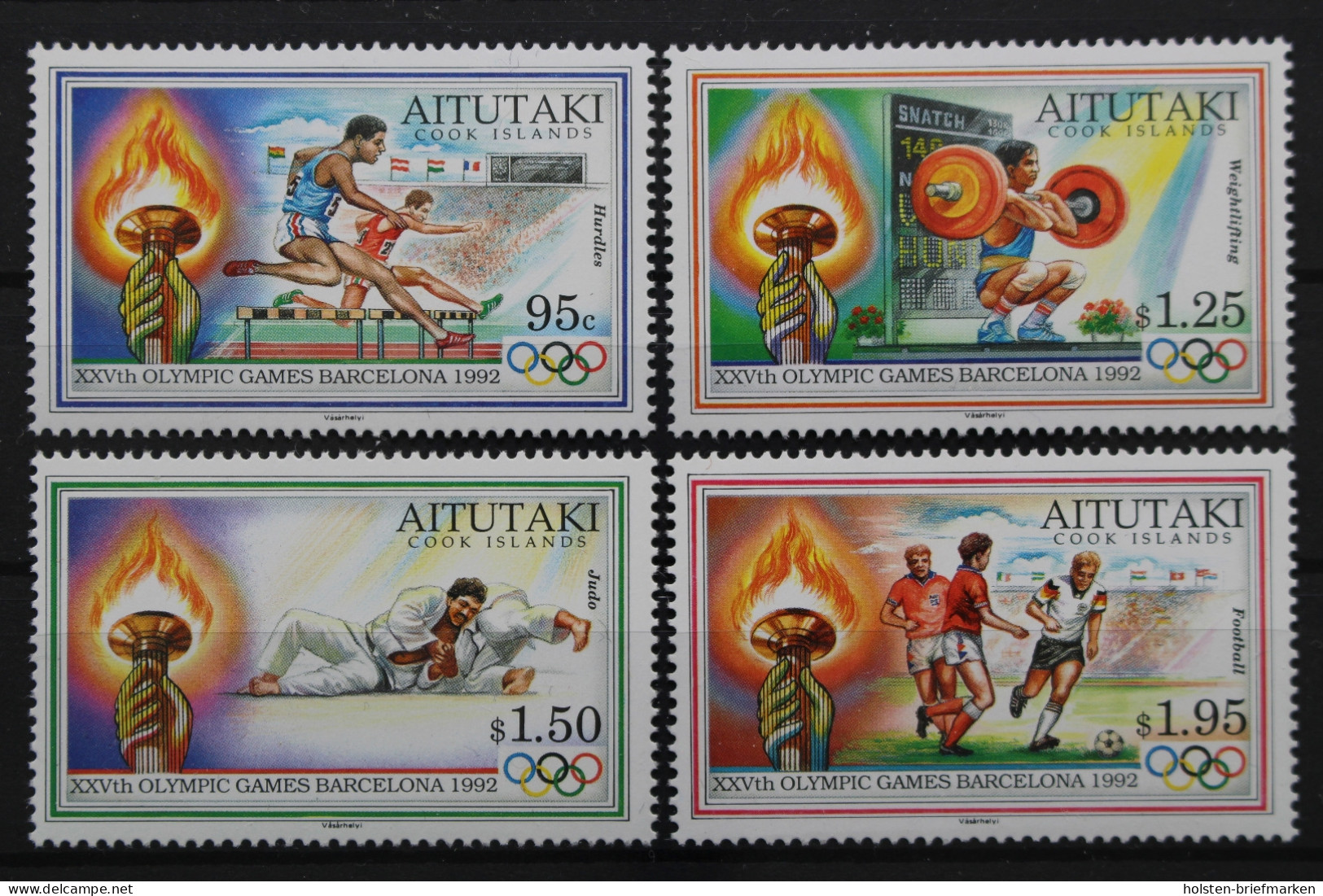 Aitutaki, MiNr. 683-686, Postfrisch - Aitutaki