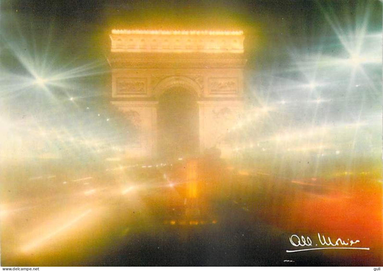 PARIS L'Arc De Triomphe D'après Photographe Albert MONIER   *PRIX FIXE - Monier