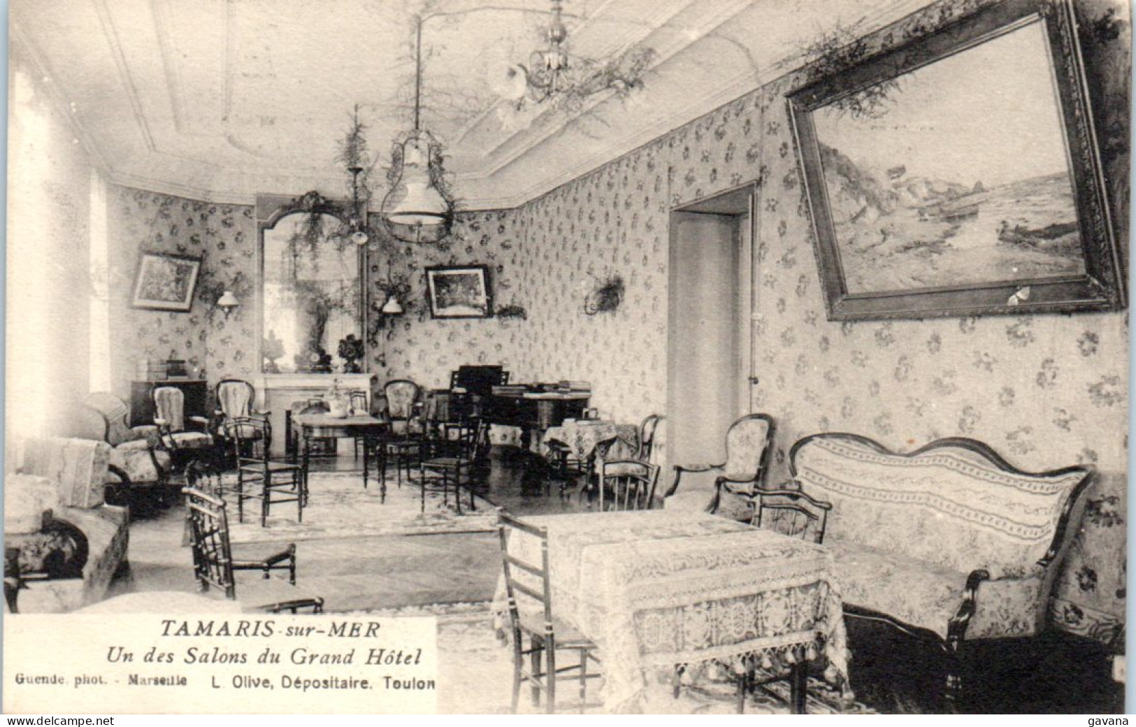83 TAMARIS-sur-MER - Un Des Salons Du Grand Hotel  - Tamaris