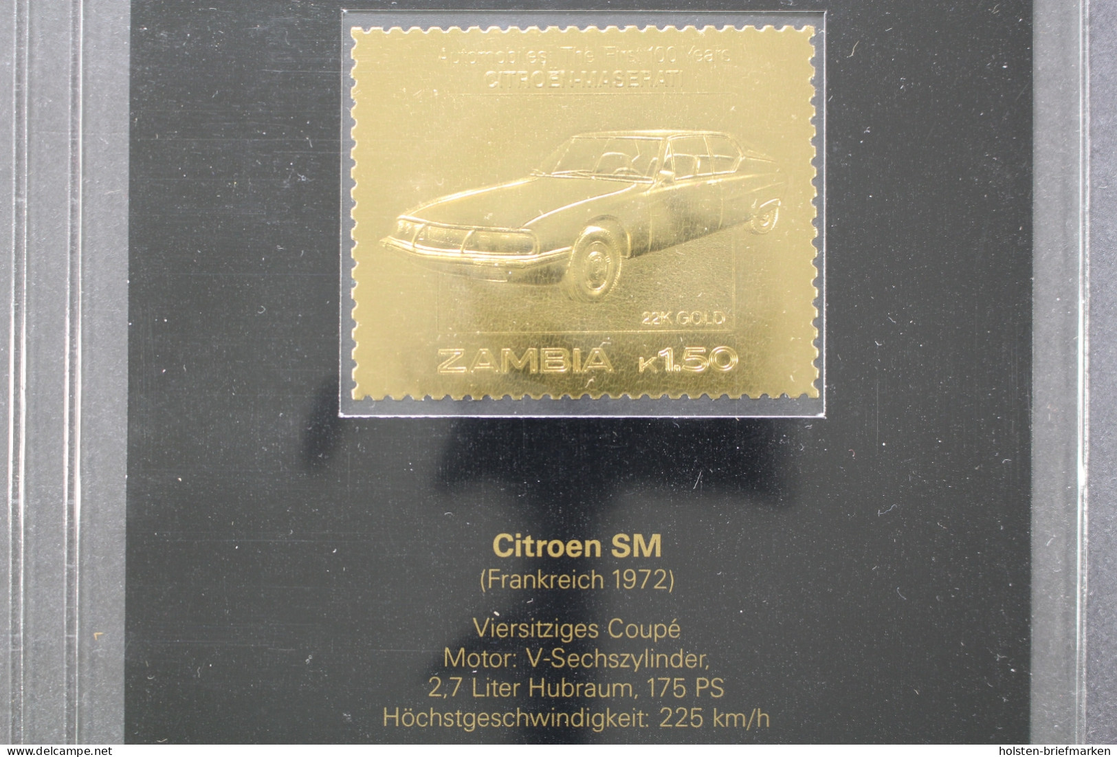 Sambia, MiNr. 380, Citroen SM, Postfrisch - Africa (Other)