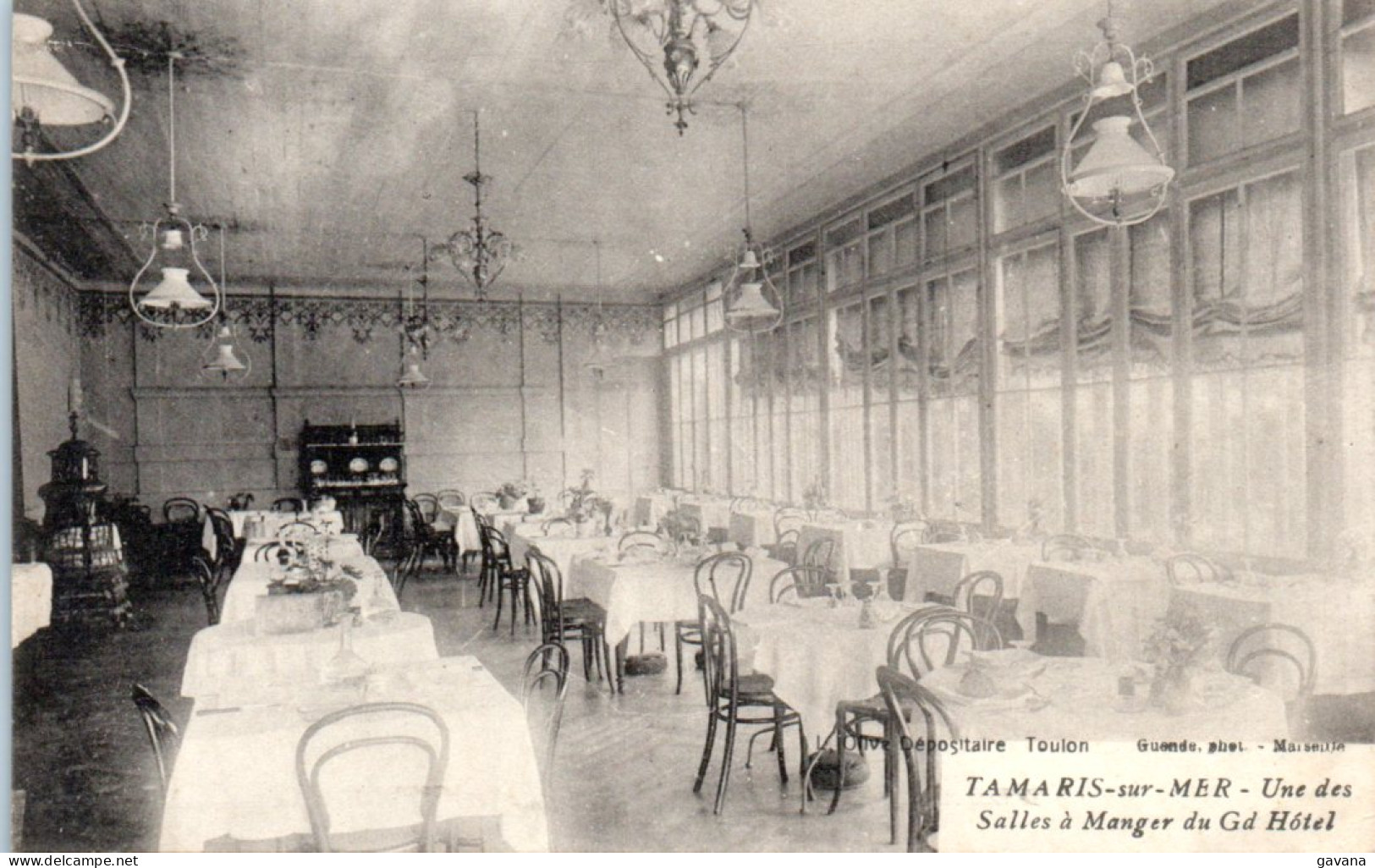 83 TAMARIS-sur-MER - Une Des Salles à Manger Du Grand Hotel - Tamaris