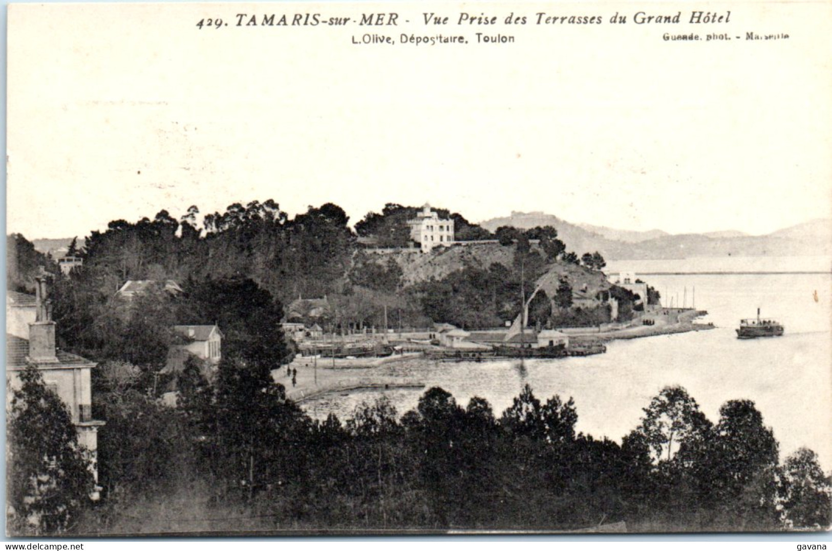 83 TAMARIS-sur-MER - Vue Prise Des Terrasses Du Grand Hotel - Tamaris