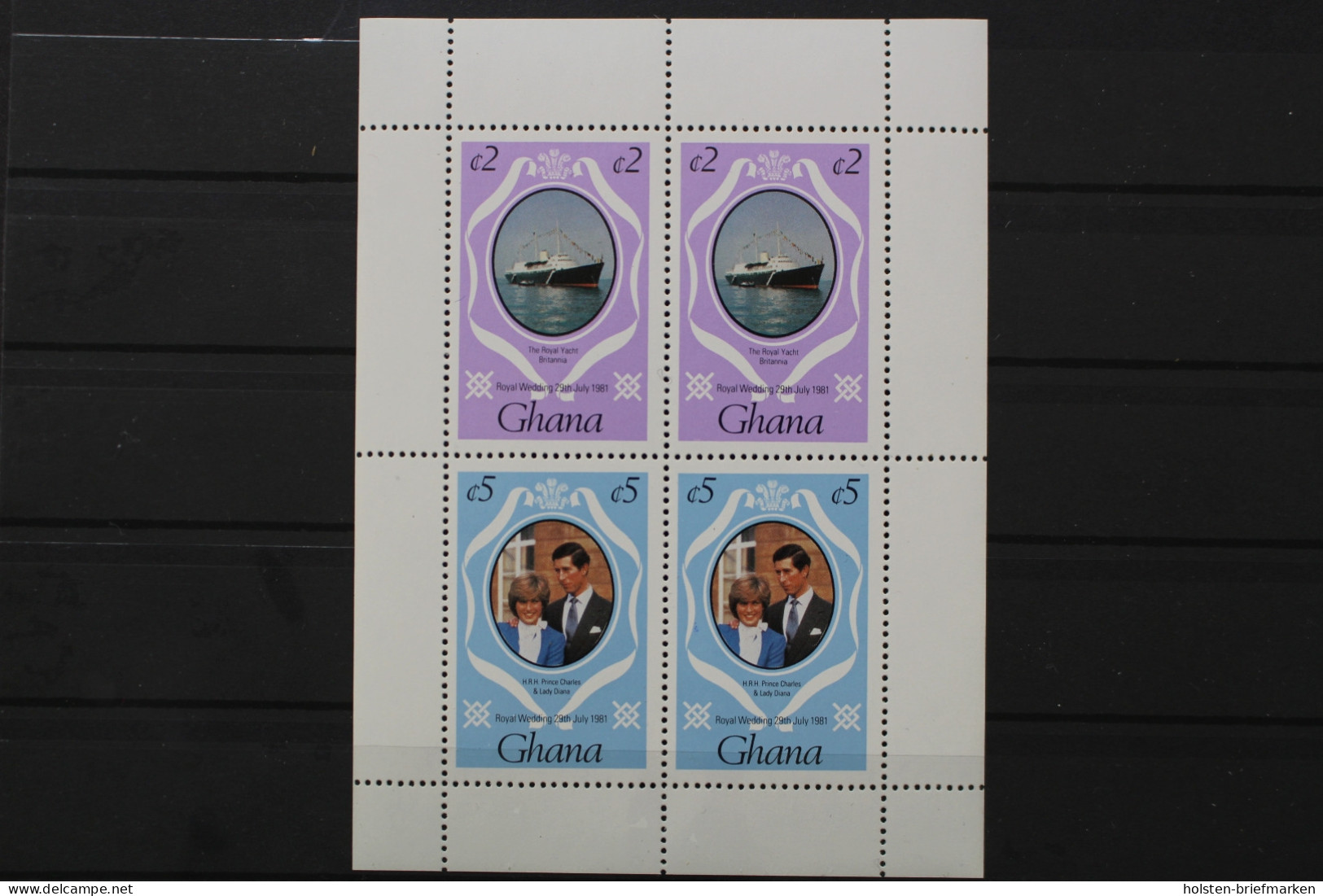 Ghana, MiNr. 898-899, Heftchenblatt, Postfrisch - Ghana (1957-...)