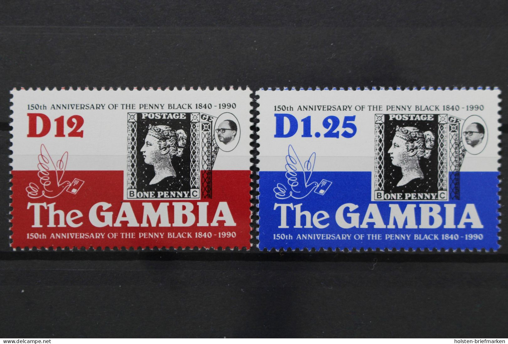 Gambia, MiNr. 1031-1032, Postfrisch - Gambie (1965-...)