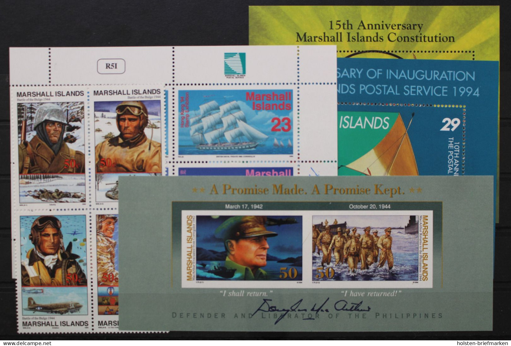 Marshall-Inseln, MiNr. 499-564, Jahrgang 1994, Postfrisch - Marshall Islands