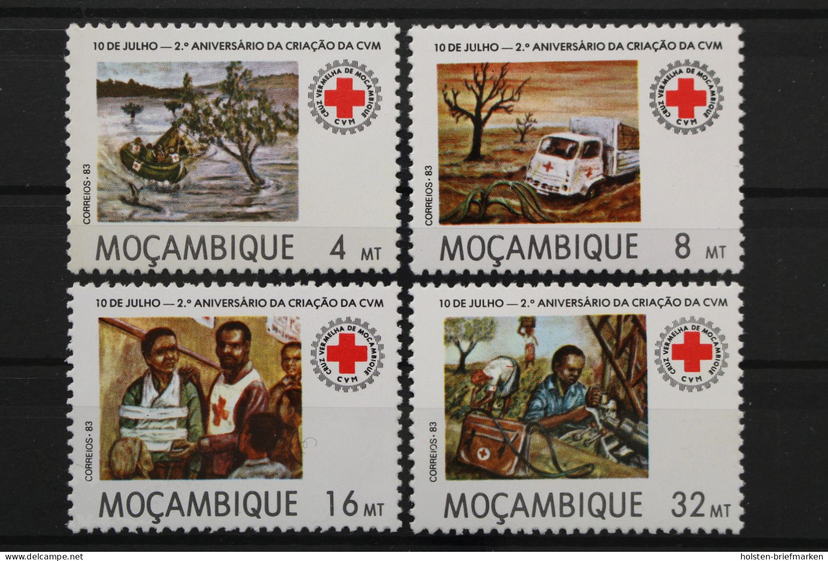 Mocambique, MiNr. 949-952, Postfrisch - Mozambique