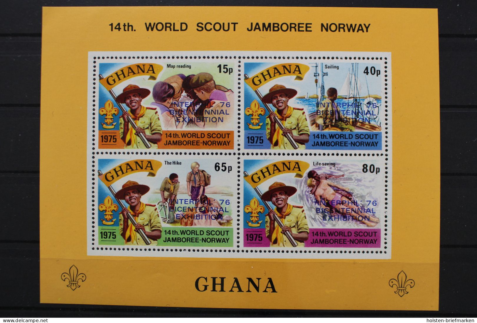 Ghana, MiNr. Block 62 A, Postfrisch - Ghana (1957-...)