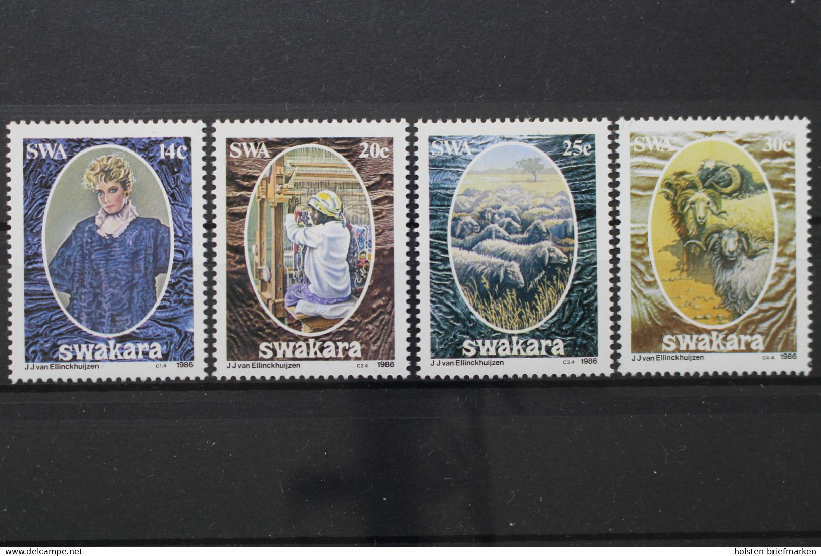 Namibia - Südwestafrika, MiNr. 592-595, Postfrisch - Namibie (1990- ...)