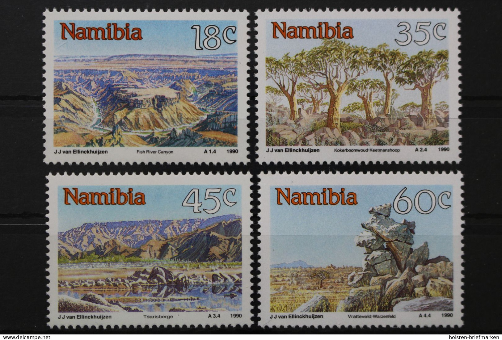 Namibia - Südwestafrika, MiNr. 671-674, Postfrisch - Namibie (1990- ...)