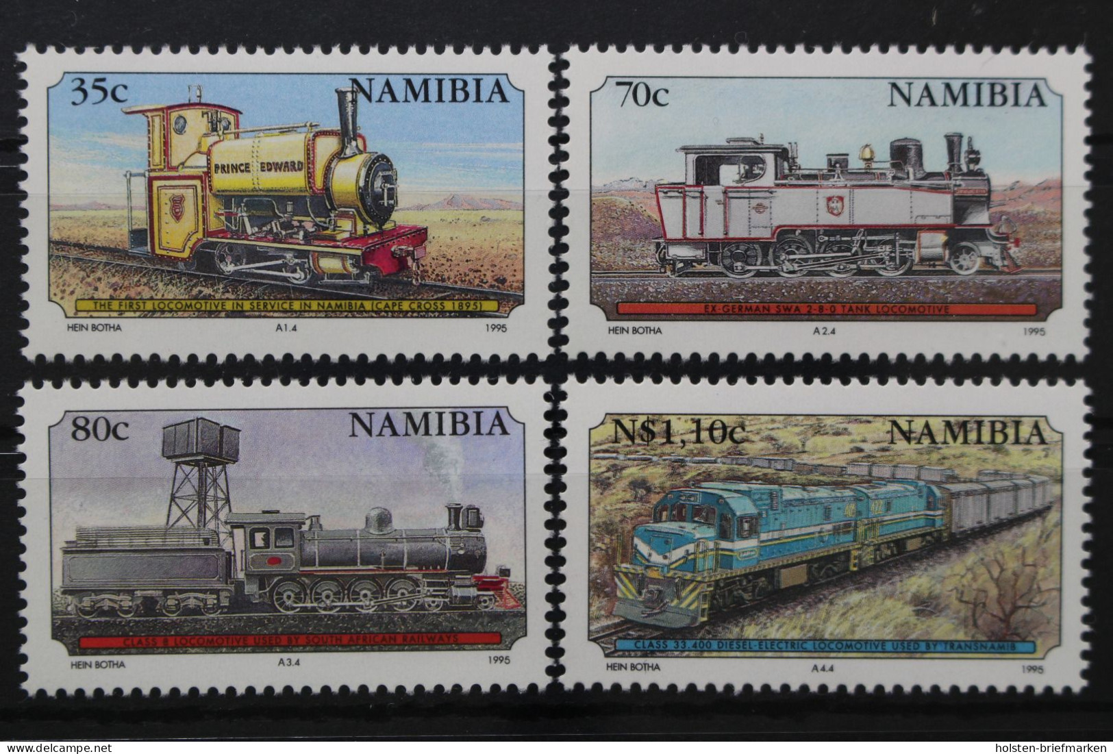 Namibia - Südwestafrika, MiNr. 784-787, Postfrisch - Namibie (1990- ...)