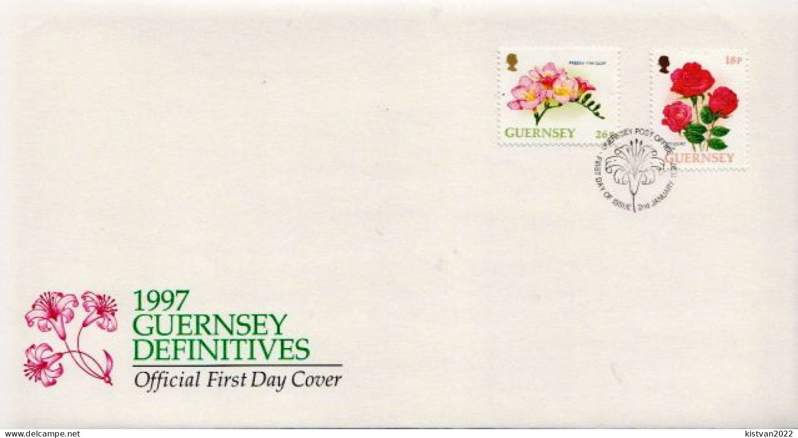 Guernsey Set On FDC - Other & Unclassified