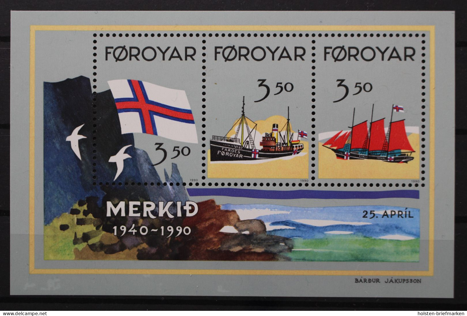 Färöer, MiNr. Block 4, Postfrisch - Färöer Inseln