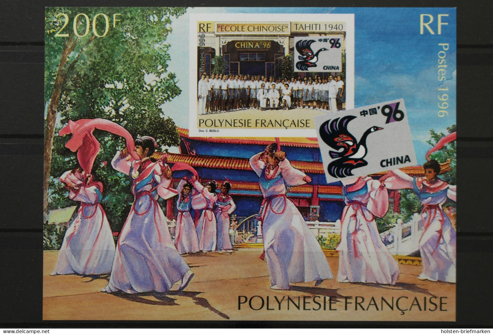Französisch-Polynesien, MiNr. Block 21, Postfrisch - Blocks & Sheetlets