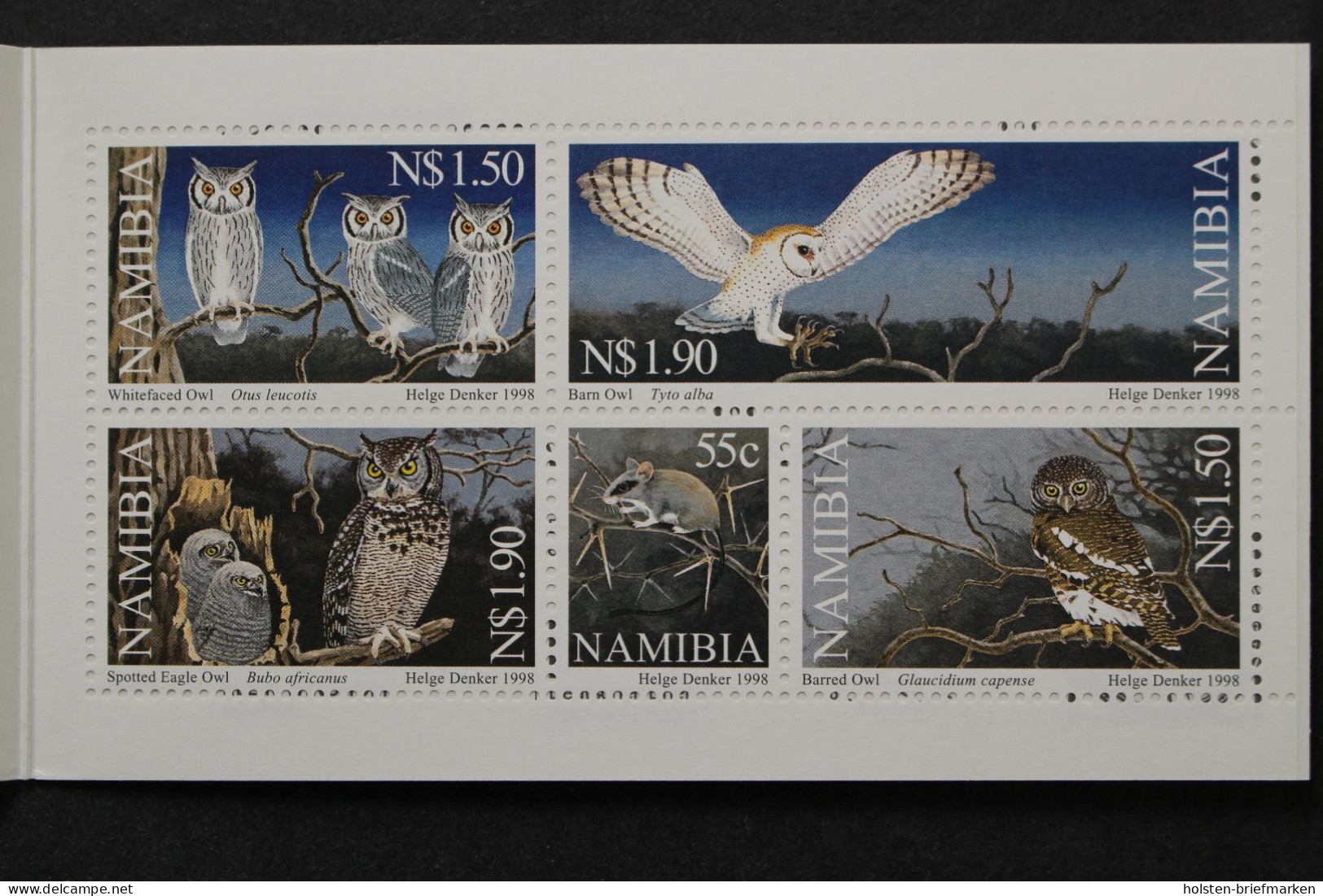 Namibia, MiNr. 937.941, Markenheftchen, Postfrisch - Namibia (1990- ...)