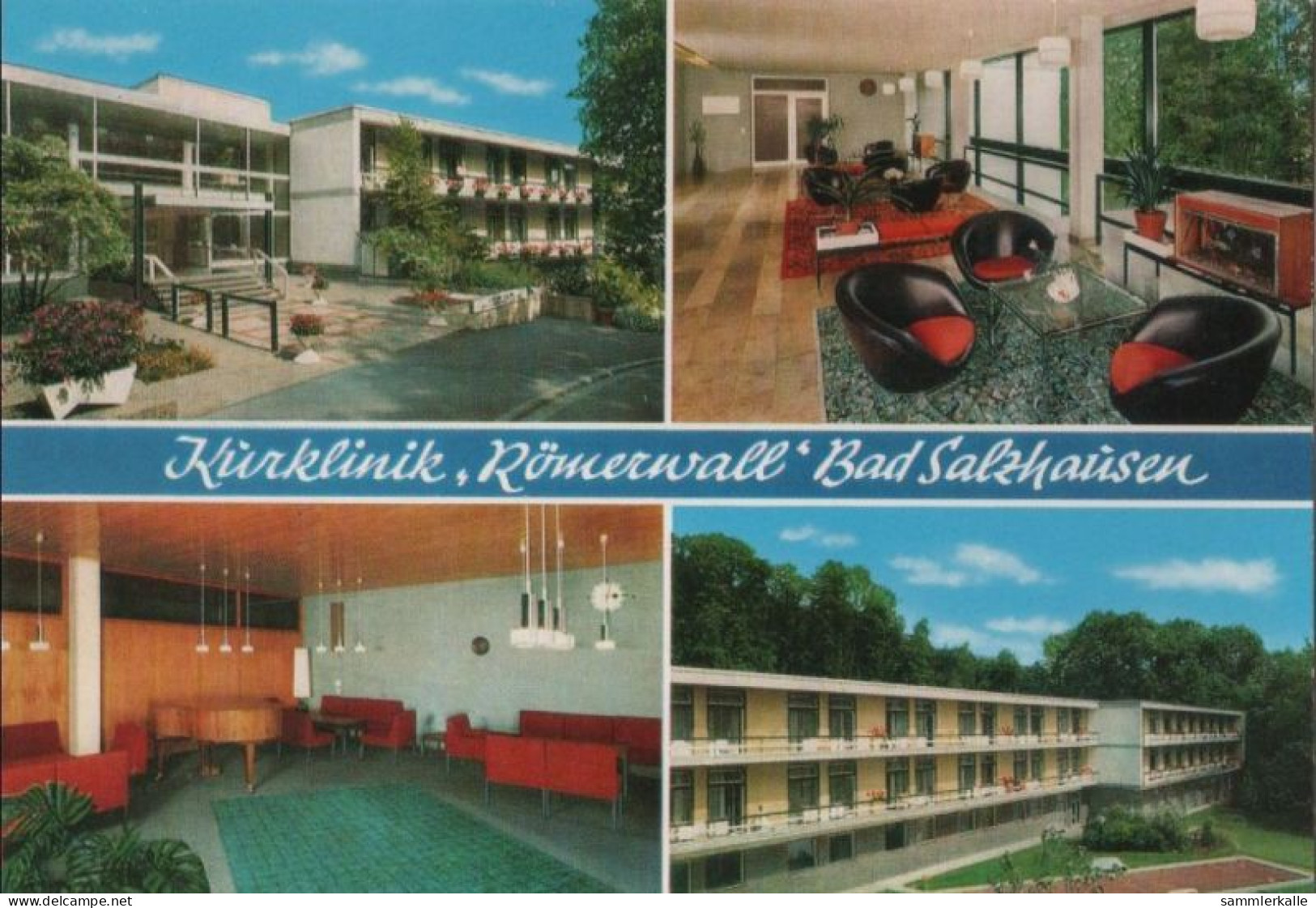63947 - Nidda-Bad Salzhausen - Kurklinik Römerwall - Ca. 1980 - Friedberg