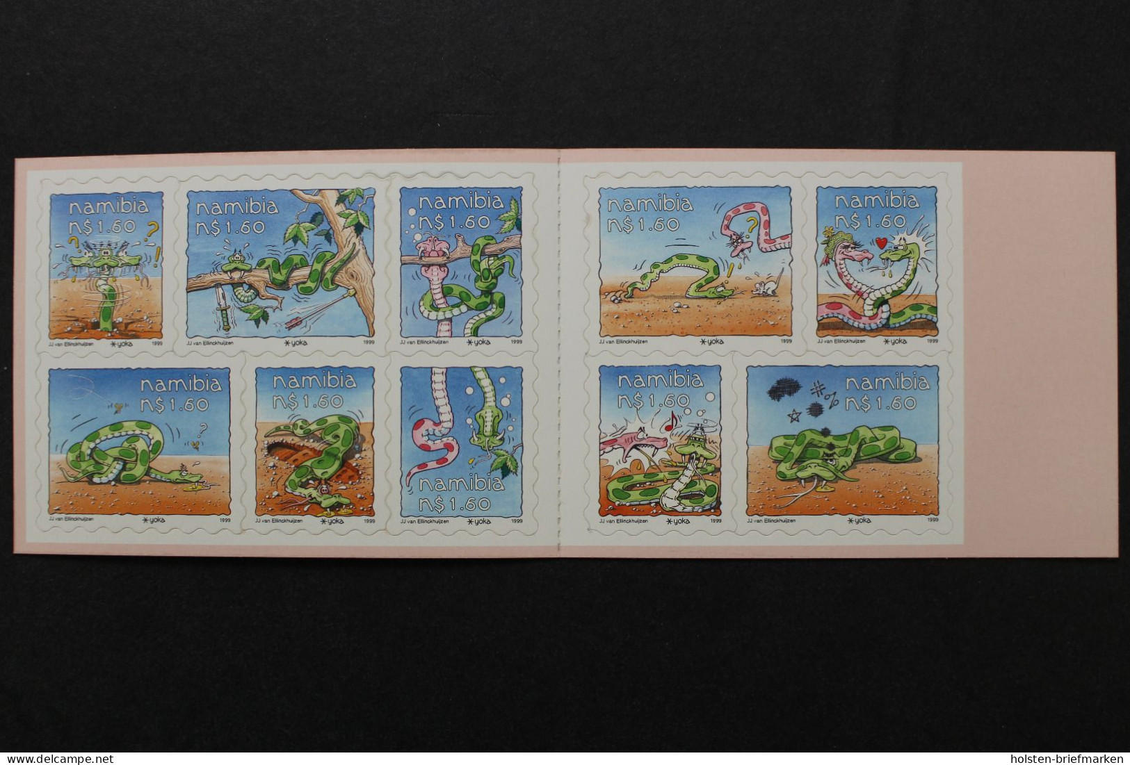 Namibia, MiNr. 972-981, Markenheftchen, Postfrisch - Namibia (1990- ...)