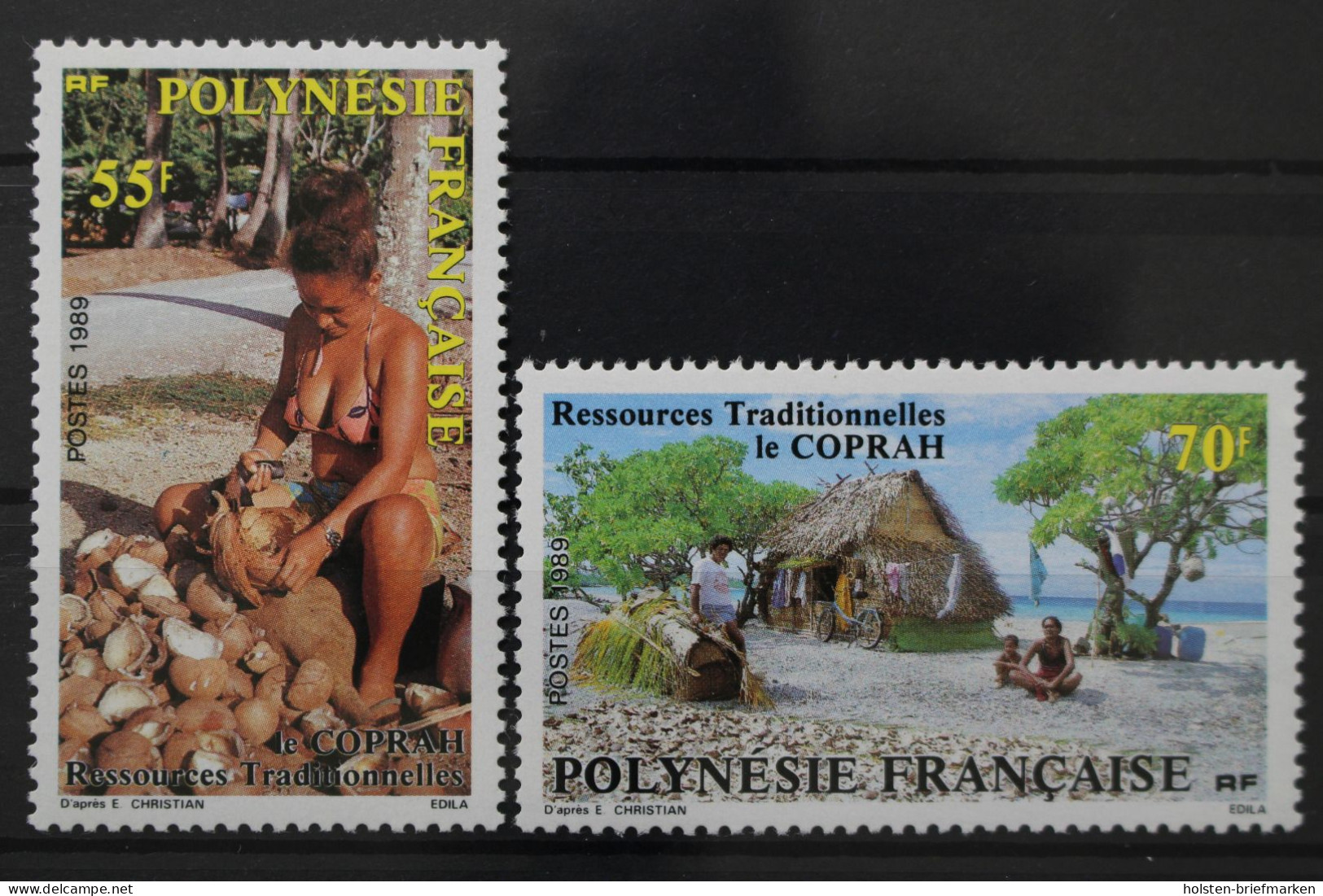 Französisch-Polynesien, MiNr. 525-526, Postfrisch - Nuevos