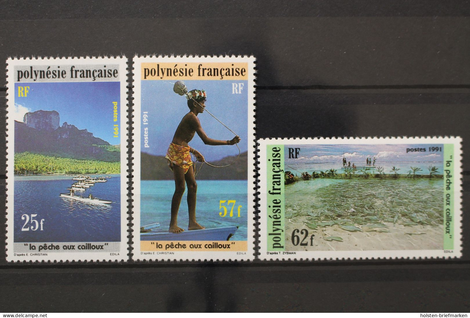Französisch-Polynesien, MiNr. 590-592, Postfrisch - Nuevos