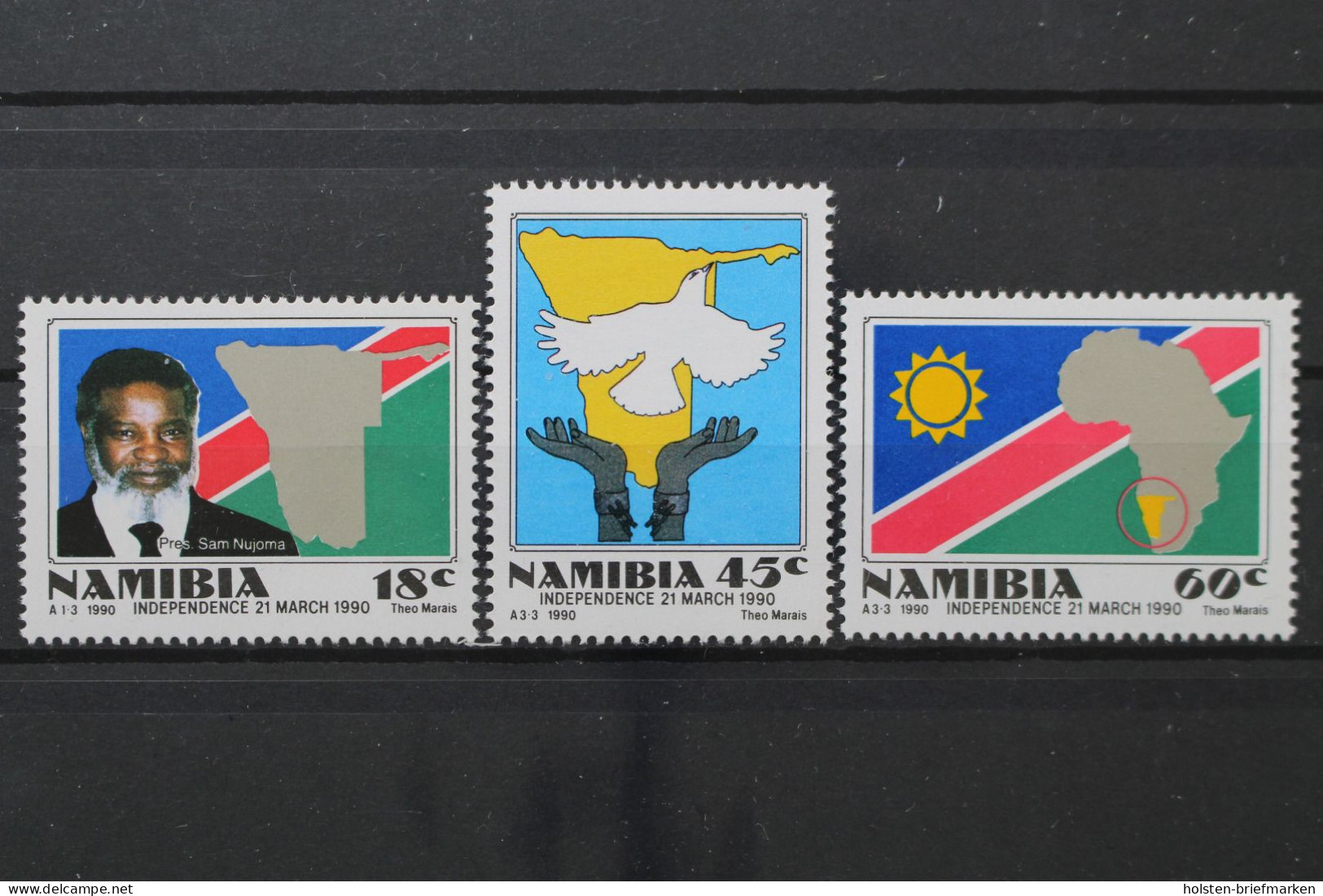 Namibia - Südwestafrika, MiNr. 668-670, Postfrisch - Namibie (1990- ...)