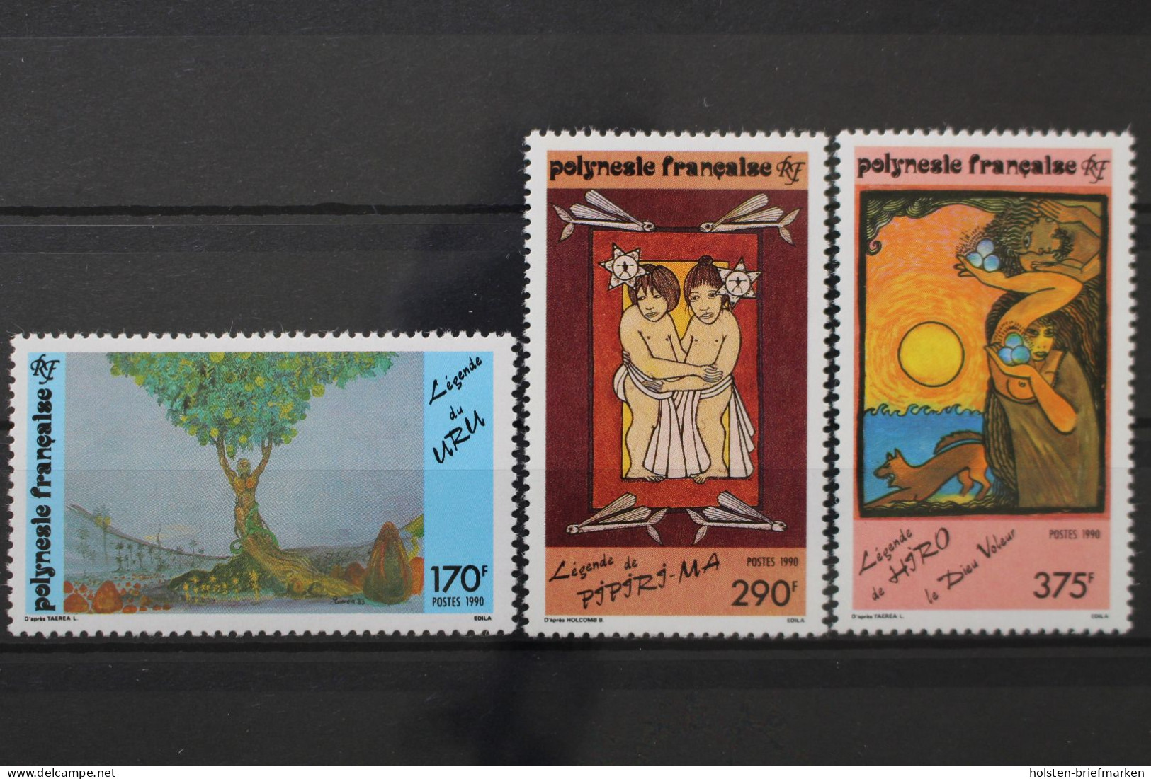 Französisch-Polynesien, MiNr. 568-570, Postfrisch - Unused Stamps