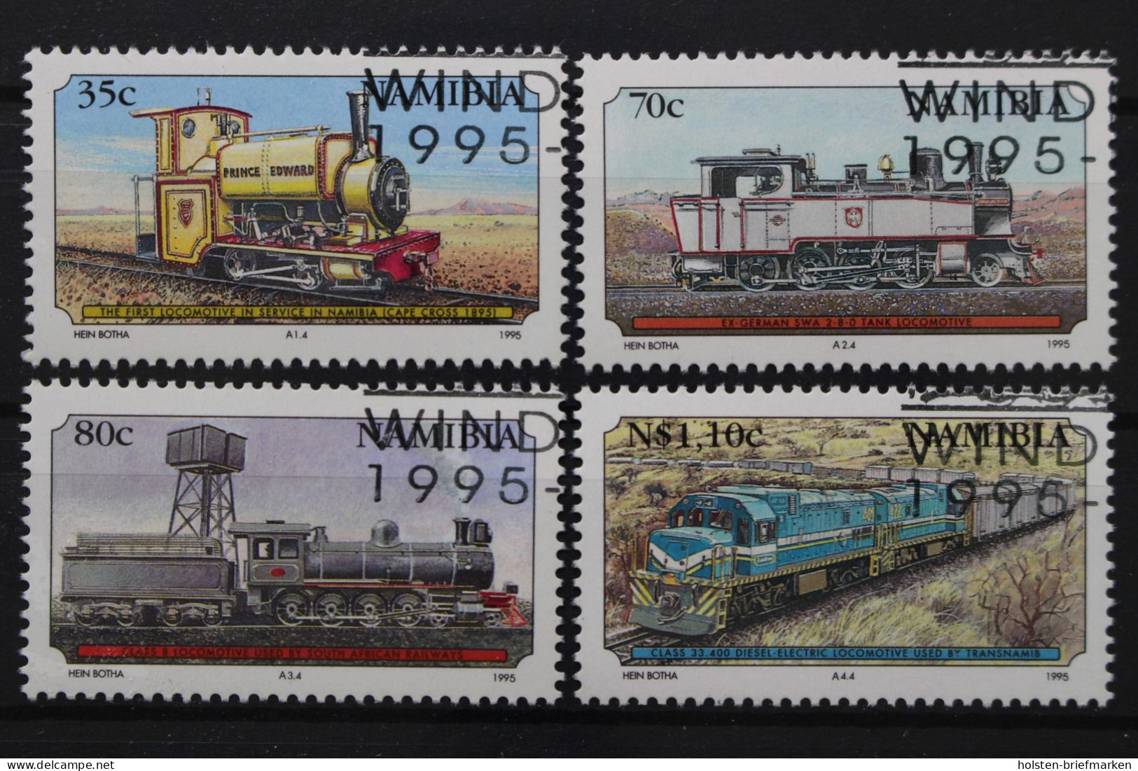 Namibia - Südwestafrika, MiNr. 784-787, Gestempelt - Namibië (1990- ...)