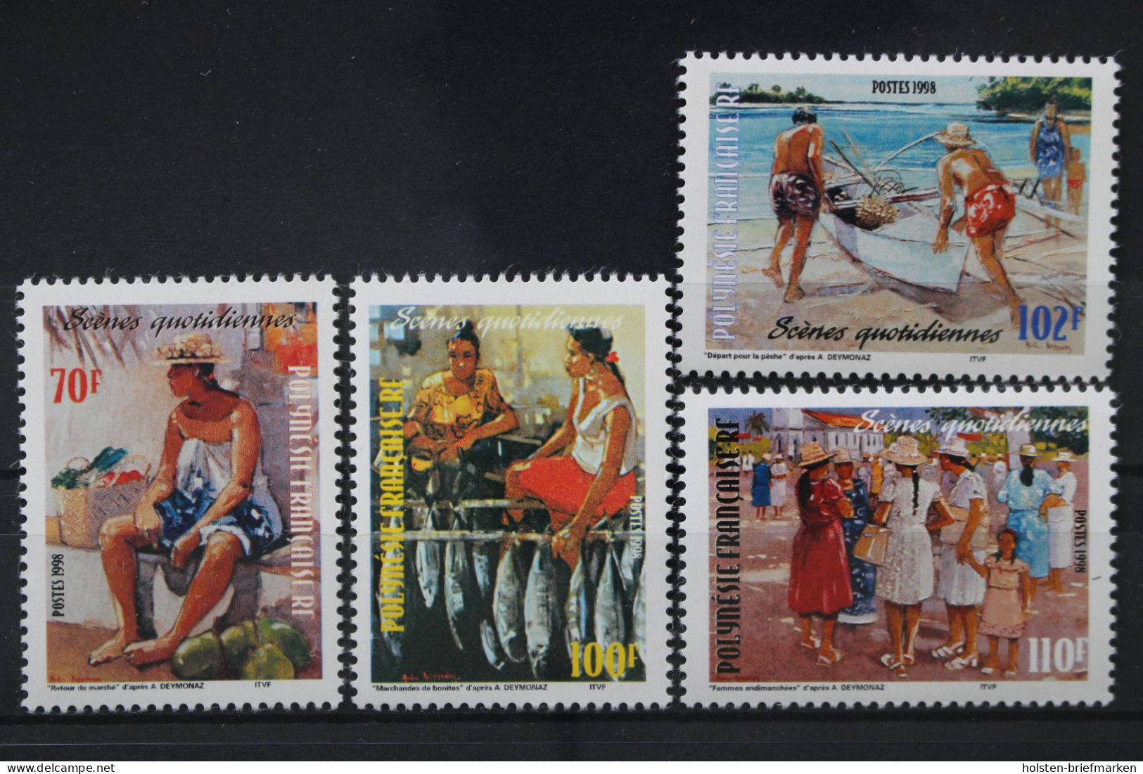 Französisch-Polynesien, MiNr. 774-777, Postfrisch - Nuevos