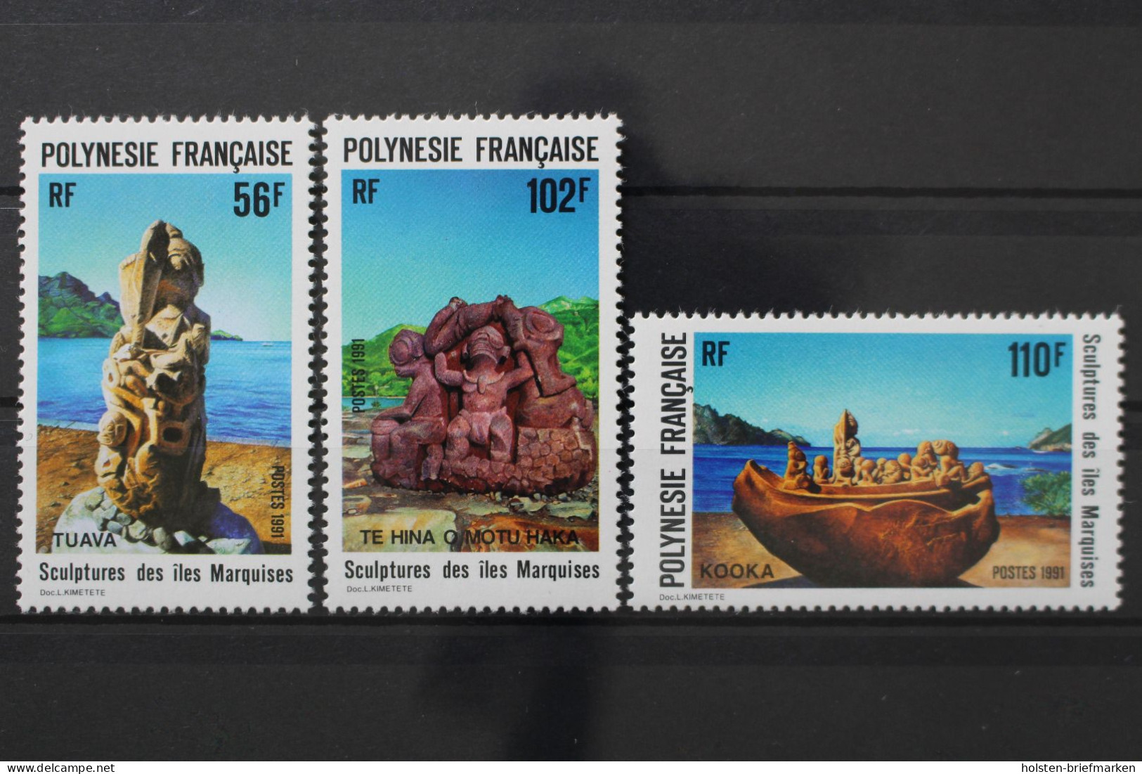 Französisch-Polynesien, MiNr. 586-588, Postfrisch - Nuevos