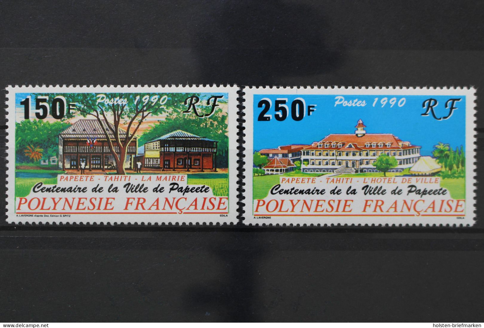 Französisch-Polynesien, MiNr. 557-558, Postfrisch - Ungebraucht