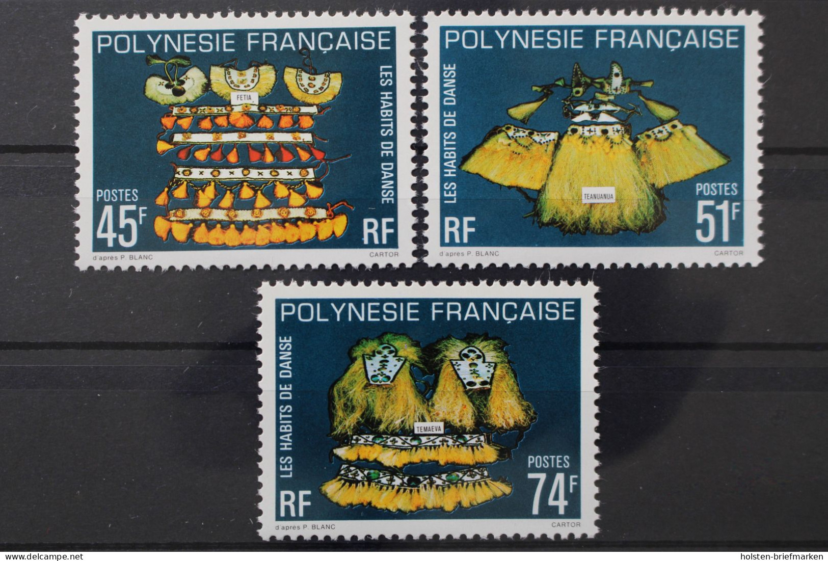 Französisch-Polynesien, MiNr. 287-289, Postfrisch - Nuevos