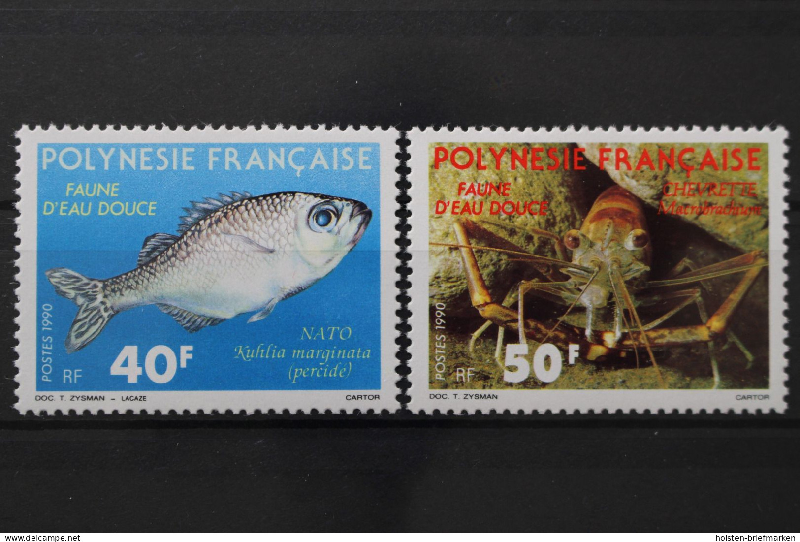 Französisch-Polynesien, MiNr. 551-552, Postfrisch - Ungebraucht