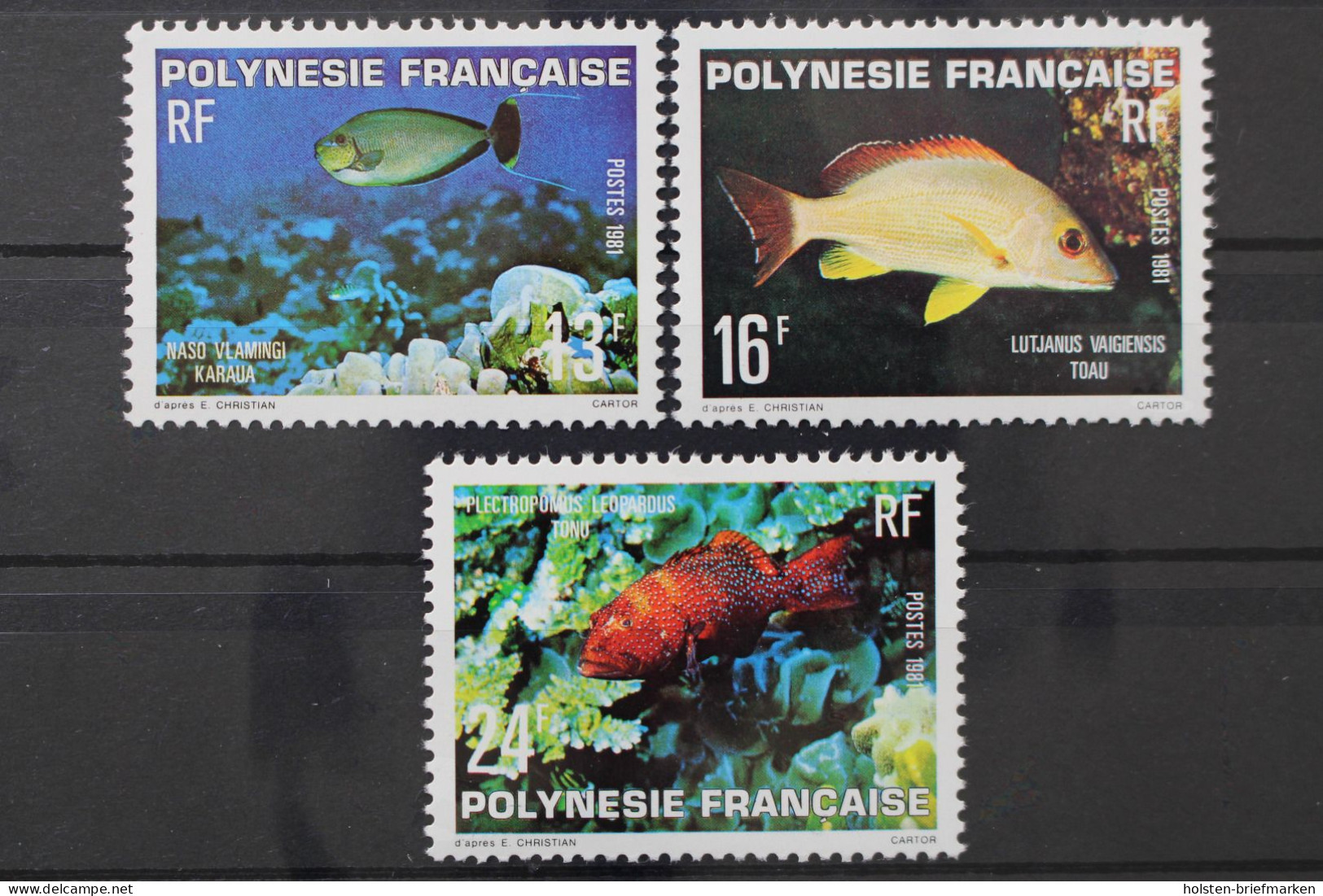 Französisch-Polynesien, MiNr. 322-324, Postfrisch - Neufs