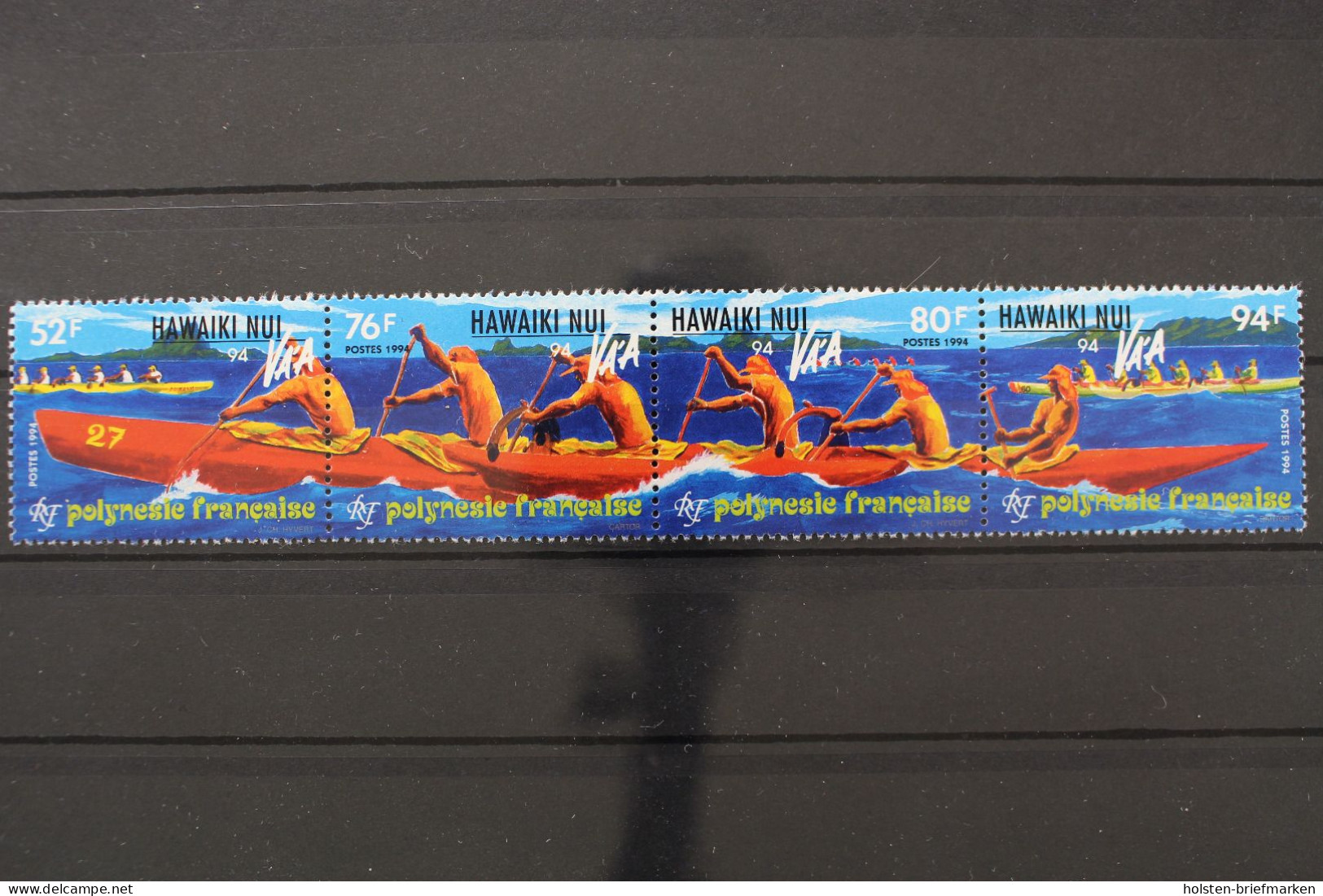 Französisch-Polynesien, MiNr. 664-667 Viererstreifen, Postfrisch - Unused Stamps