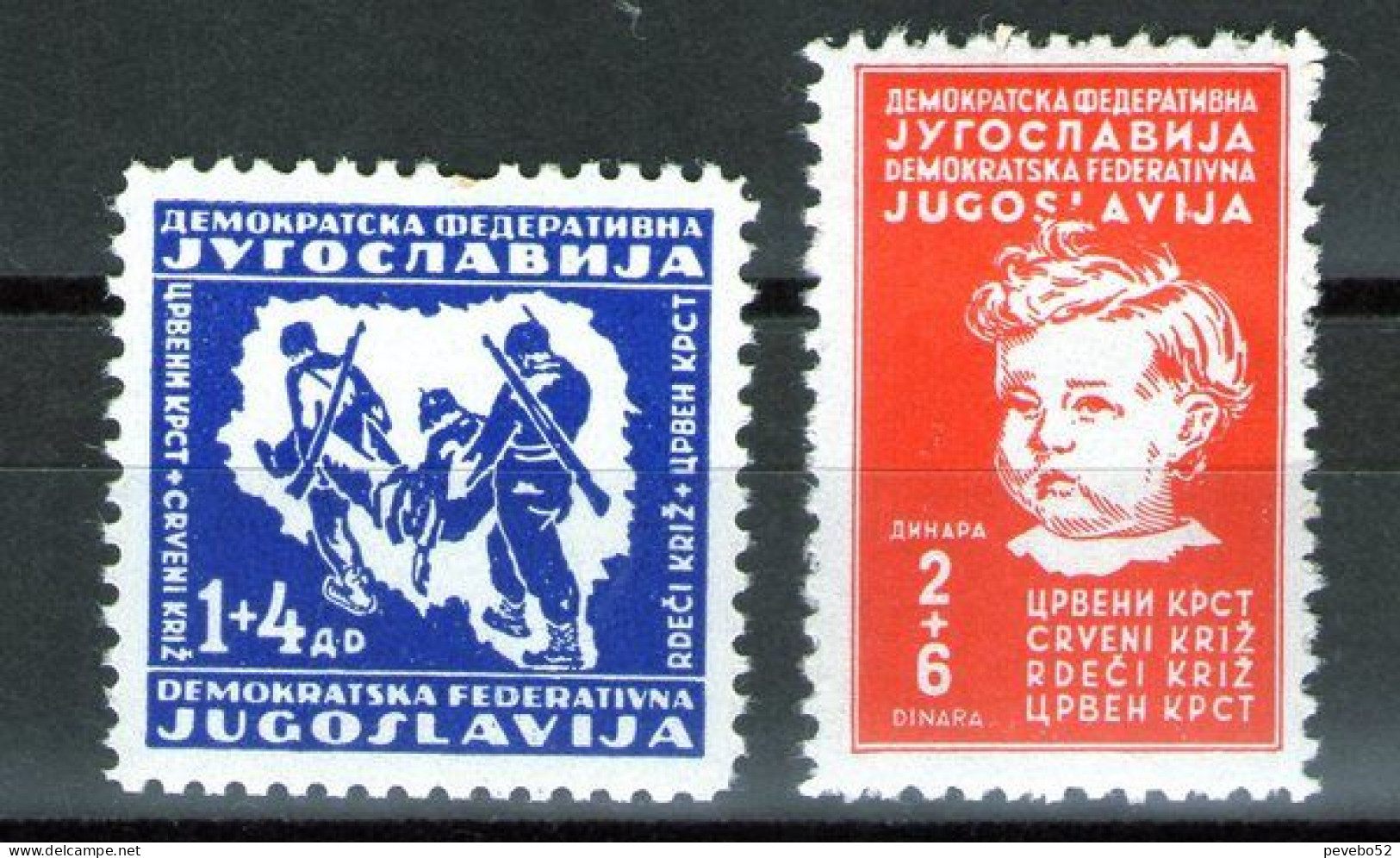 YUGOSLAVIA 1945 - Red Cross MNH - Neufs